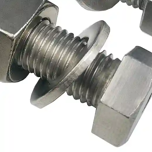 Hexagonal Headed Bolt With Nut And Washer, ASTM A 320 B8M