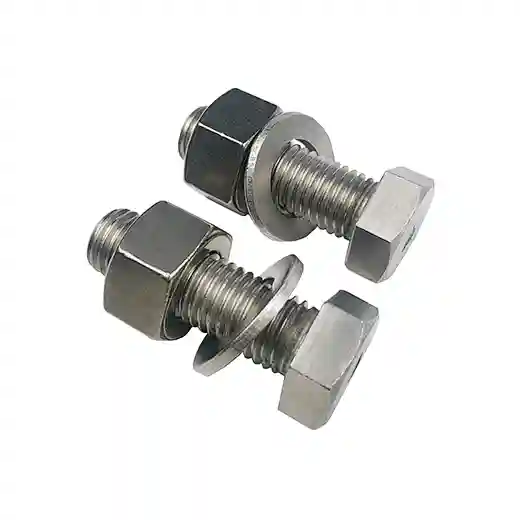 Hexagonal Headed Bolt With Nut And Washer, ASTM A 320 B8M